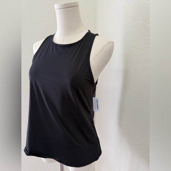 Old Navy NW5 Set of 2 Black & Navy Sport Tank Top Women’s Size Small - Picture 8 of 8